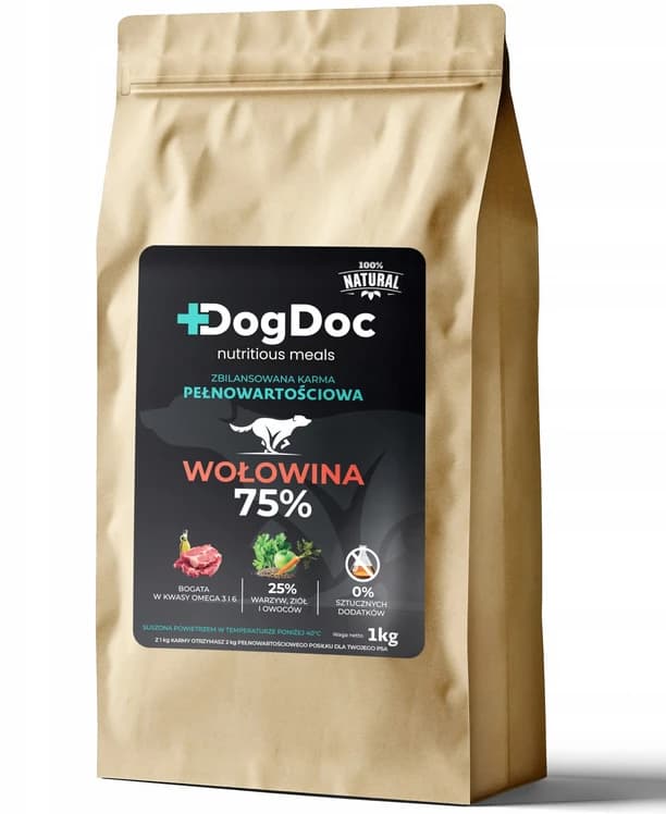 KARMA DOG DOC WOŁOWINA 1KG